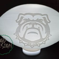 IMG_20230228_153337957.jpg Файл STL Georgia Bulldogs FOOTBALL LIGHT, TEALIGHT, READING LIGHT, PARTY LIGHT・Дизайн для загрузки и 3D-печати