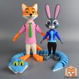 Zootopia_13.jpg Judy Hopps, Nick Wilde and Gary