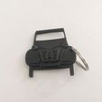 2CV-Print.jpg Citroen 2 CV Key Holder