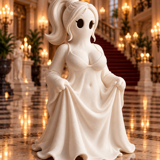 The Haunted Evening Ghost