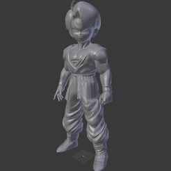 3D file Gorilla - Dragon Ball Z Fanart 🦍・Model to download and 3D  print・Cults