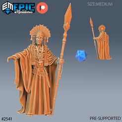 2541-Shaman-Chief-Medium.png Shaman Chief ‧ DnD Miniature ‧ Tabletop Miniatures ‧ Gaming Monster ‧ 3D Model ‧ RPG ‧ DnDminis ‧ STL FILE