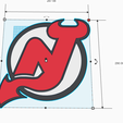 New-Jersey-29cm.png New Jersey Devils Logo 29cm Wall Plaque