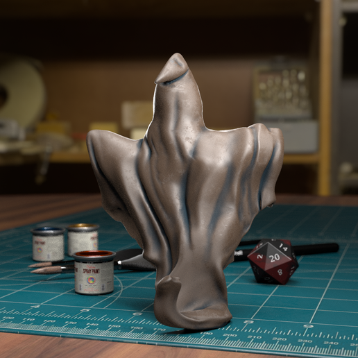 Download Stl File Bedsheet Ghost 002 [pre Supported] • 3d Printable