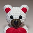 PXL_20250129_173413250.PORTRAIT.jpg Valentine's Day Amigurumi Bear - Heart Container (Crochet Style)