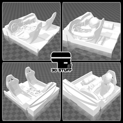 TT-01-Interior.png Fichier STL 1:10 RC - TT-01 Intérieurs・Objet pour imprimante 3D à télécharger