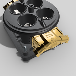 IMG_3803.png Fichier STL Dominator Carb 3 pièces carburateur 4500・Design pour imprimante 3D à télécharger