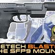 1-SFP9-Blaster-mount.jpg Acetech BLaster 43cal Umarex T4E Umarex T4E Heckler&Hoch SFP9 43cal tracer mount