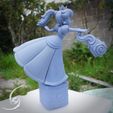 9.jpg Princesa Peach - STL 3D Print Figure