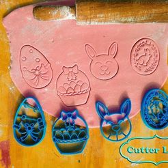 82066987_819821708493726_6524608905253748736_o.jpg STL file Easter 2020 cookie cutter Easter・3D printable model to download