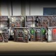painted.jpg KillSquad Gallowdark Modular Tomb-world Sci-fi Spaceship Terrain Walls & Props