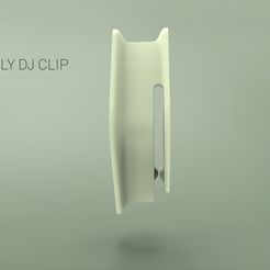 GHOSTLY DJ CLIP 3D-Datei Geisterhafter DJ-Clip kostenlos・Design für 3D-Drucker zum herunterladen, klene
