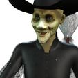 vid_00021.jpg DOWNLOAD HALLOWEEN WITCH 3D Model - Obj - FbX - 3d PRINTING - 3D PROJECT - GAME READY
