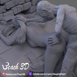 11111.jpg Archivo 3D Residual Evil Claire Redfield y los zombis・Plan para descargar y imprimir en 3D