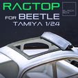 a2.jpg RAGTOP Sunroof for Beetle Tamiya 1-24 Modelkit