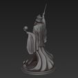 03.jpg Wizard statue 3D print model