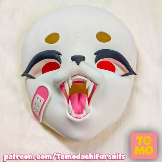 Meemeonster-Kigurumi-Style-fursuit-head-base-with-Printable-Eyes-and-Headback,-Ears-Hair-Digital-Do.png Kigurumi Lion Fursuit Head Base - Easy Print No AMS Required !