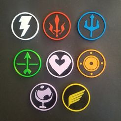 Resized_20200125_144458.jpg Free 3D file HADES GOD BOON TOKENS・Design to download and 3D print