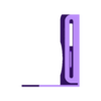 Base Left 1.stl Klappbare Buchstütze