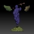 11.jpg Erzengel Gabriel Statue - 3D-Druck STL