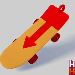 ABG_003_1.jpg STL file Killua skateboard Medal - hunter x hunter 3D print model・3D printer model to download