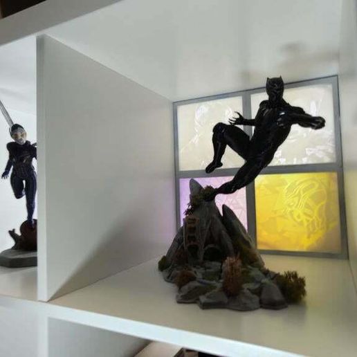 3D printing of a lithophane for Kallax from Ikea - 3D model önizlemesi