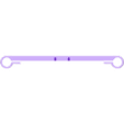 battery_mounting_bar.STL 12-Slot Payload Release/Cargo Drop for DJI Matrice 600 / S1000