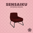 306.-Fotel-Coco-Soft-Line-Chair.png Миниатюрная реплика 1:12 Busk + Hertzog 306. Softline Fotel Coco Chair для миниатюрного кукольного дома - 3D печать мгновенная загрузка - серия миниатюрных мебельных конструкторов
