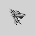 Trindant-Shark.png Shark with trident decoration - 2D Art