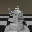 render_pawn.png Fantasy human army chess pieces