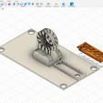 2021-03-08-21_46_55-Autodesk-Fusion-360-(Personnelle-Non-destinée-à-un-usage-commercial).png Бесплатный STL файл Articulated lamp Heliox 90° led tray・3D-печатная модель для скачивания
