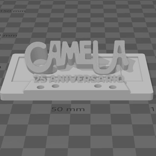 Camela 25th Anniversary Cassette 3D model