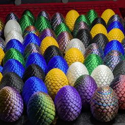 Œuf de dragon fileté, idéal pour Pâques et les cadeaux