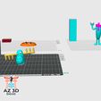 03-Lumppy_AZ3DDOJO.jpg Lumppy 3MF for Multicolor 3D Printing