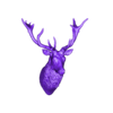 Stag_Merged.stl Stag bust