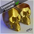 SkullVase_V2c_0.jpg Skull V2 - Commercial License