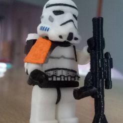 173150.jpg Lego Sand Trooper Scale 1:1 Star Wars Minifigure Fully Functional
