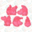 covermain.png Valentines day gnomes cookie cutter set of 5