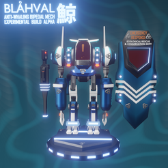 0000.png Free STL file Blåhval・Design to download and 3D print