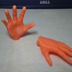 2.jpeg Free STL file Small hands and legs for fingers・3D print design to download