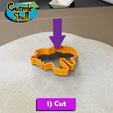 Step-1.png Archivo STL Cortador de galletas Ivysaur・Modelo para descargar y imprimir en 3D, CosmicSkull