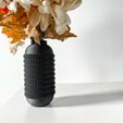 untitled-2057.jpg The Juny Vase, Modern and Unique Home Decor for Dried and Preserved Flower Arrangement  | STL File