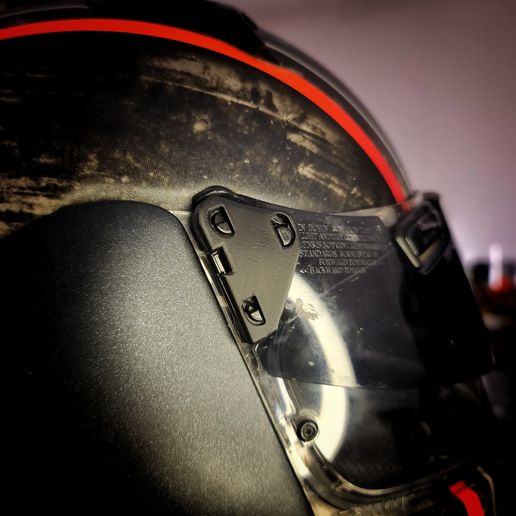 ARAI QUANTUM ST visor clip holder 3D model