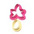 Untitled2.png Pearl Flower 1 Clay Cutter - Earring STL Digital File Download- 12 sizes and 2 Earring Cutter Versions, cookie cutter,