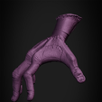 Hand_Wednesday_High6.png Wednesday Addams Family Hand for Cosplay 3D print model