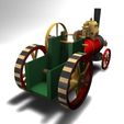 Steam_tractor_2.jpg Steam tractor 3D model