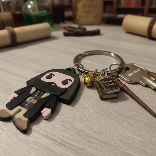 Rubeus Hagrid: NFC Smart Keychain