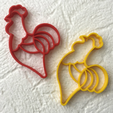 Capture d’écran 2016-12-19 à 09.45.15.png Free STL file Cookie Cutter Rooster・3D print object to download