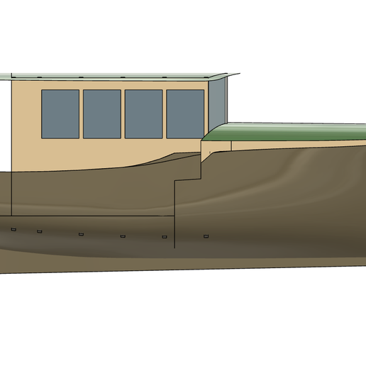 yellow-cedar-AA-9.7m-02-v44-g62.png business card - Modeling product engineering and reverse-engineering of Models Boat Yacht Motorboat Oar  for CNC machines and 3D printing