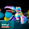 Flexi-Factory-Toucan_08.jpg Flexi Factory Toucan (con 3mf)